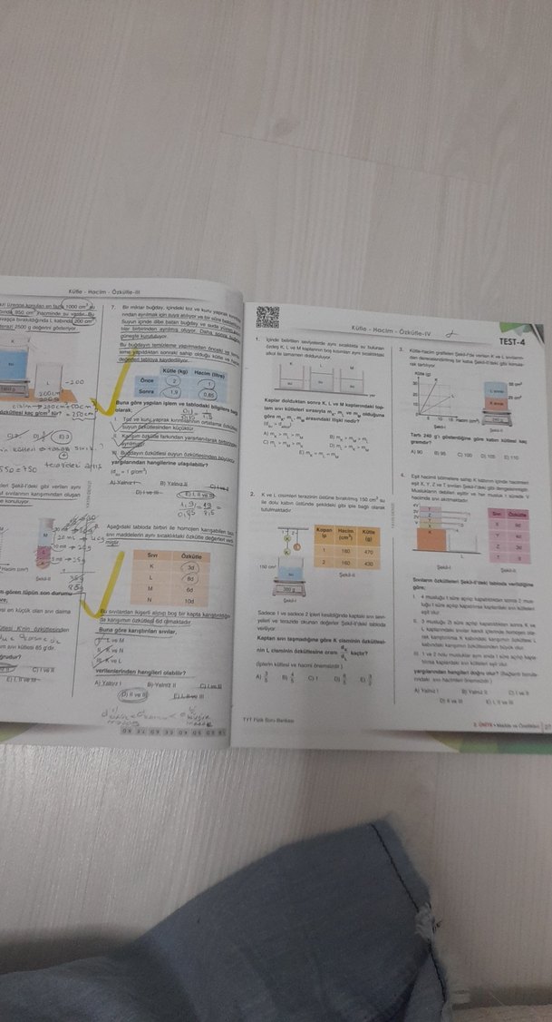 Yayın Denizi TYT Fizik Soru Bankası - Görsel 3