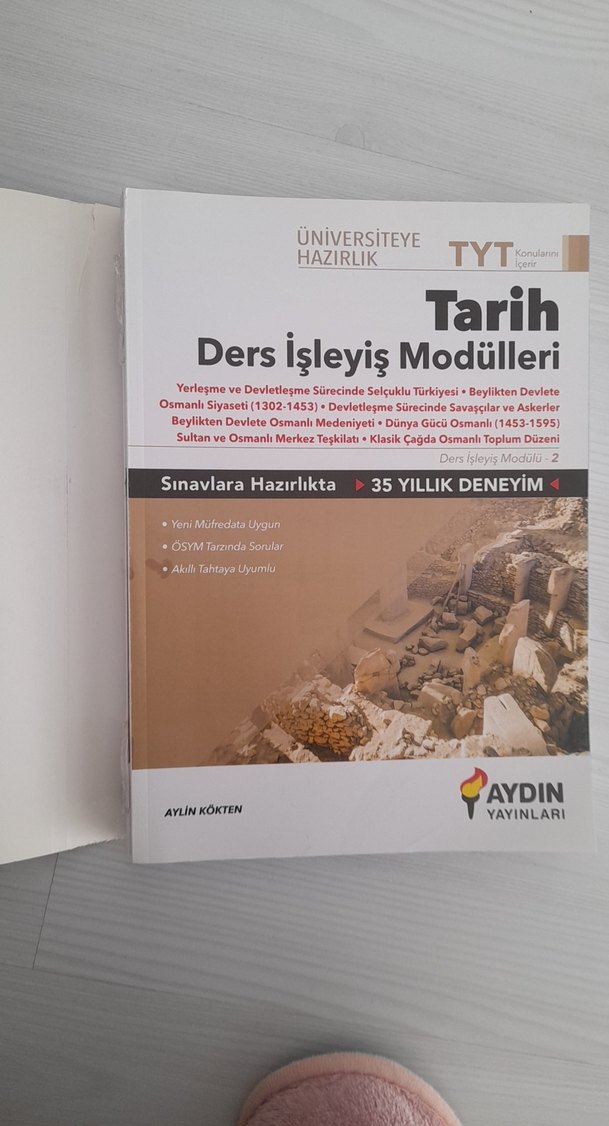 Aydın Yayınları TYT Tarih Ders İşleyiş Modülleri - Görsel 3