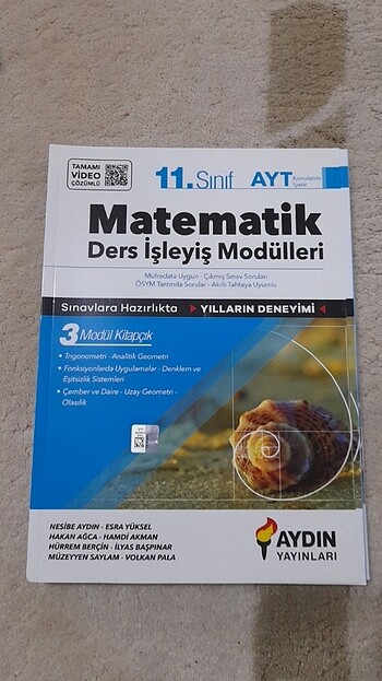 Aydin yayınları 11. Sınıf matematik ders işleyiş modülü - Görsel 2
