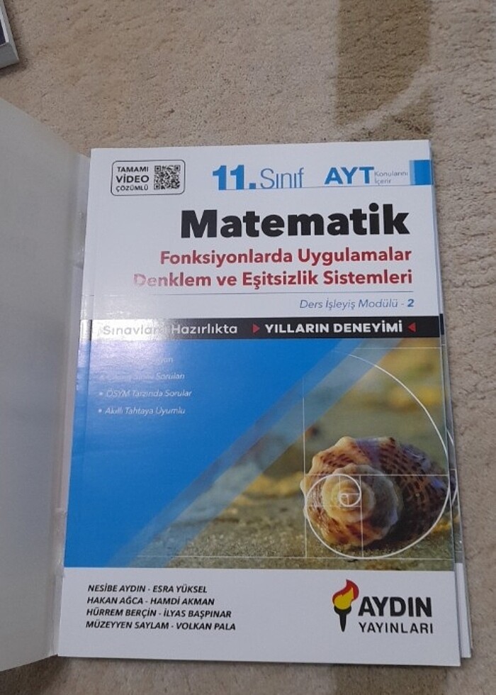 Aydin yayınları 11. Sınıf matematik ders işleyiş modülü - Görsel 3