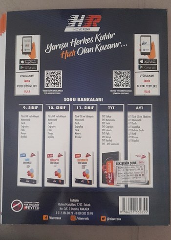 Beden Renk hız ve renk 11. Sınıf Fizik Soru Bankası - HİT