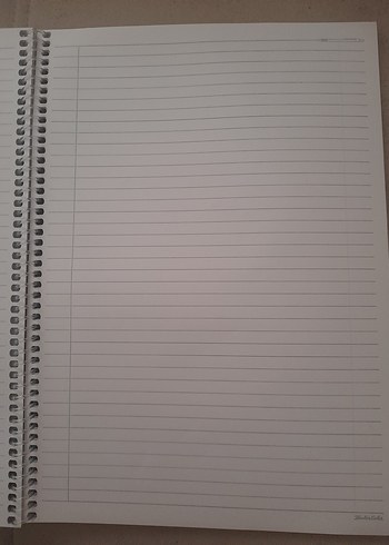  Beden su yeşili ve Sarı Spiralli Defter Seti