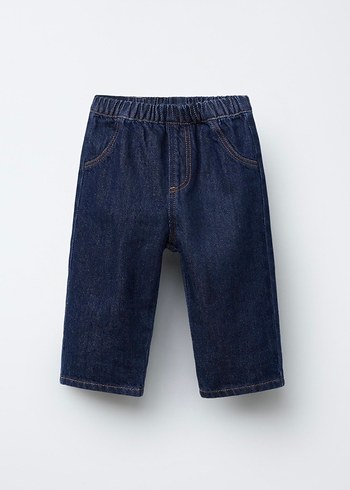 Zara Zara bebek bol kesim Denim Pantolon