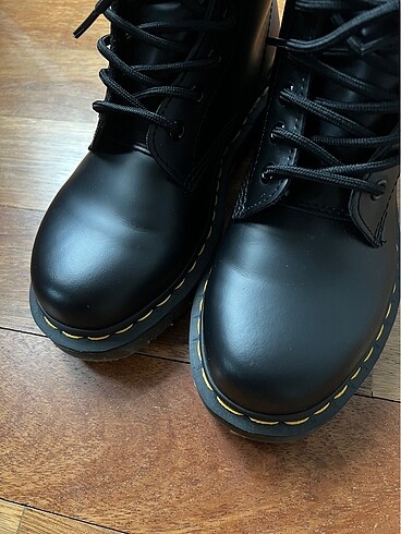 38 Beden siyah Renk Dr. Martens 1460 Smooth Leather bot