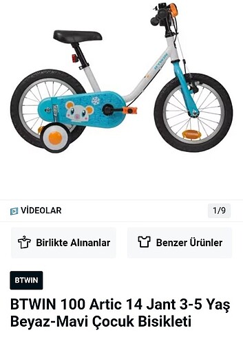  Beden turkuaz Renk Btwin 