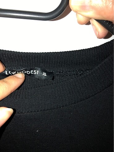 xl Beden LCW UZUN SİYAH SWEAT