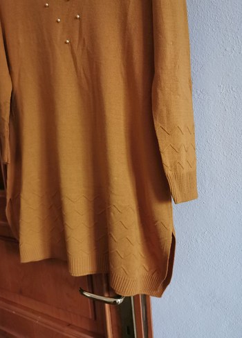 Bej Midi Kadın Tunik - Görsel 2