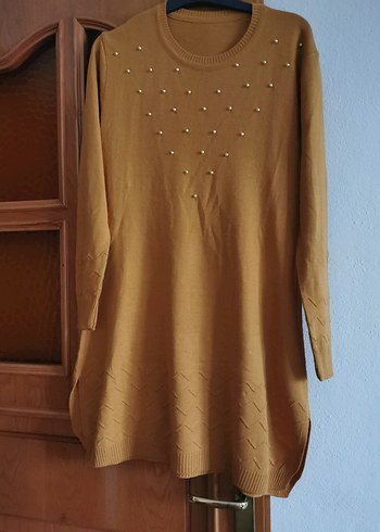 Bej Midi Kadın Tunik - Görsel 3