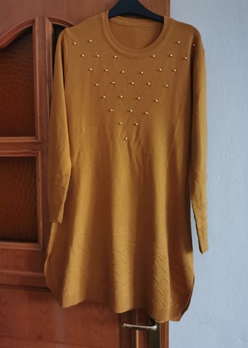 Bej Midi Kadın Tunik - Görsel 4