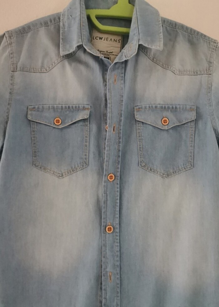 Erkek kot gömlek  - Görsel 2