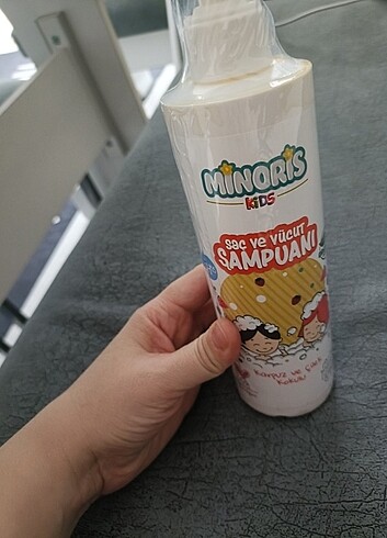 Minoris çocuk saç ve vücut şampuanı