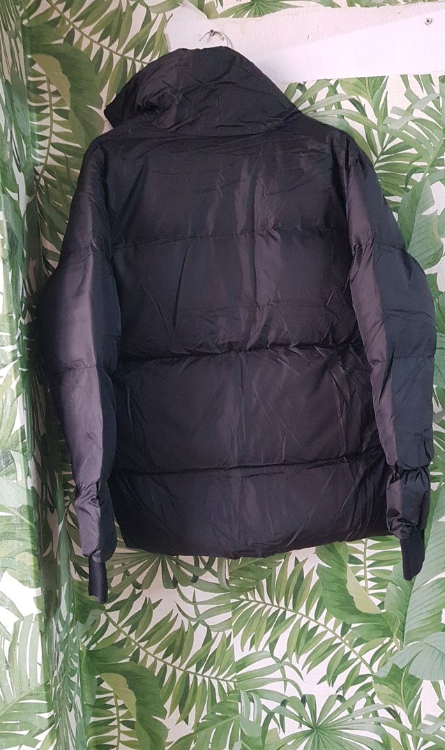 Siyah Fermuarlı Erkek Kışlık Mont - Görsel 5