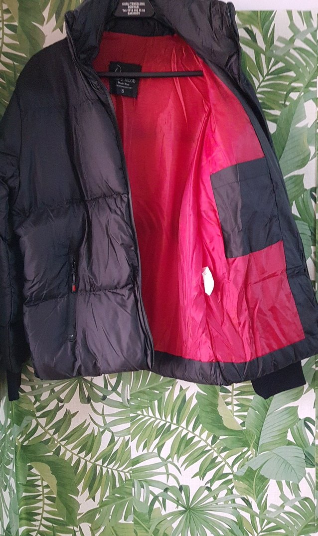 Siyah Fermuarlı Erkek Kışlık Mont - Görsel 4