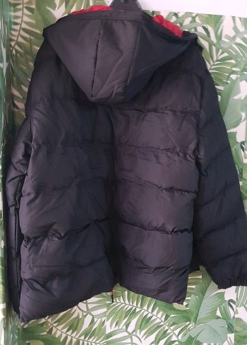 Erkek Siyah Kapüşonlu Kışlık Şişme Mont - Görsel 5