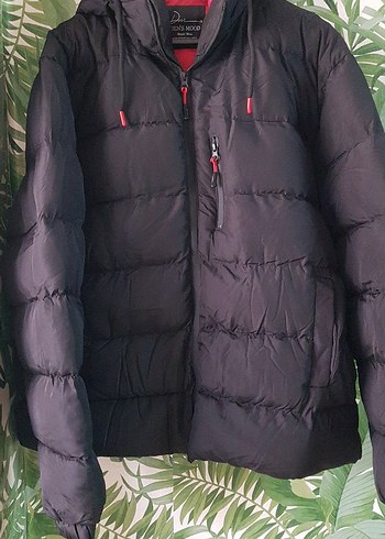 Siyah Erkek  Kışlık Mont - Görsel 2