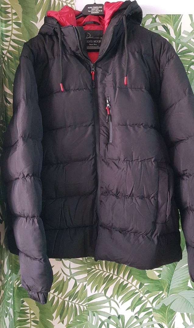 Siyah Erkek  Kışlık Mont - Görsel 2