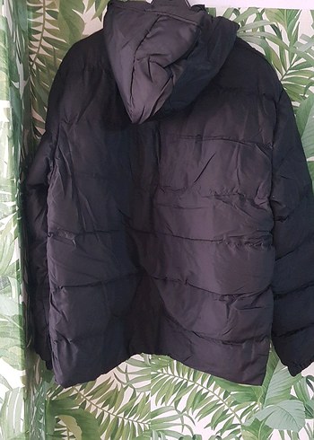 Erkek Siyah Kapüşonlu Midi Mont - Görsel 5