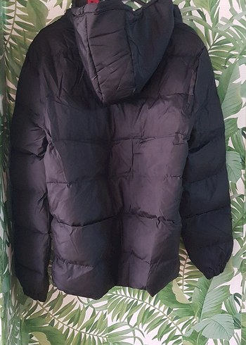 Siyah Kapüşonlu Erkek Kışlık Mont - Görsel 4