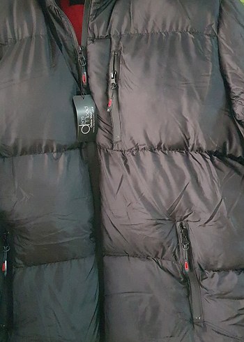 Fermuarlı Siyah Erkek Street Style Mont - Görsel 3