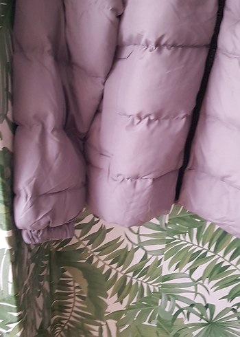 Erkek Gri Kapüşonlu Kışlık Mont - Görsel 3