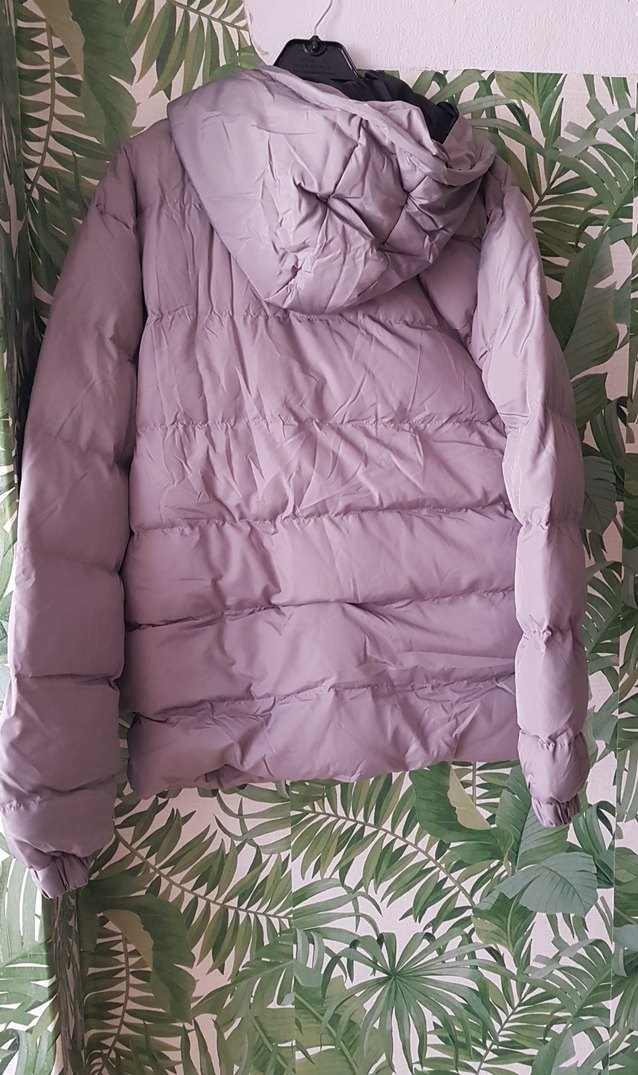 Erkek Gri Kapüşonlu Kışlık Mont - Görsel 4