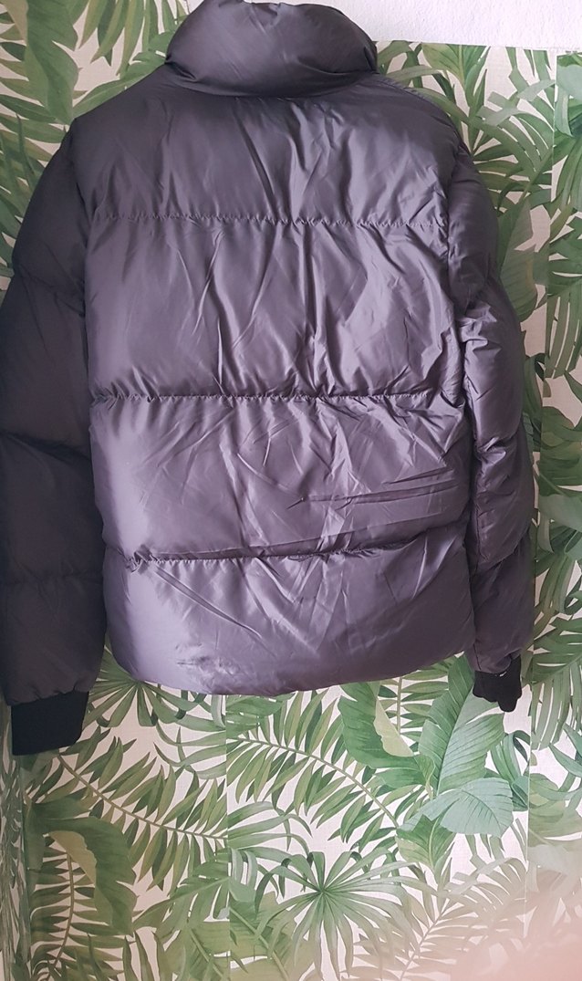 Erkek Gri Sıcak Tutucu Fermuarlı Kış Ceketi - Görsel 3