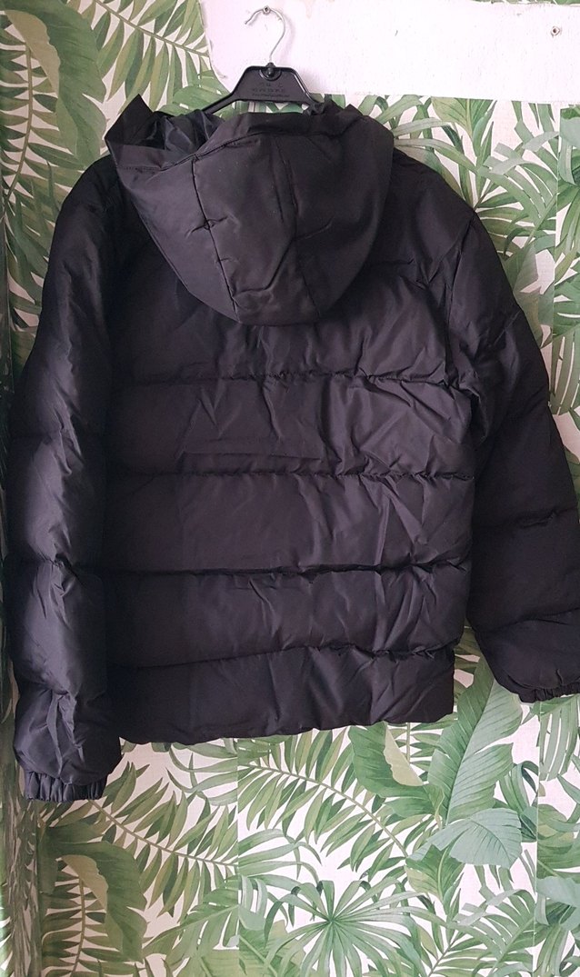 Siyah Kapüşonlu Erkek Kışlık Mont - Görsel 4