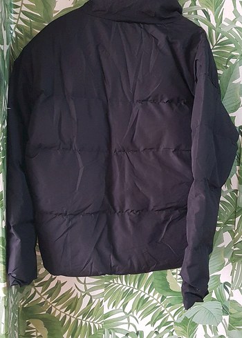 Siyah Cep Detaylı Erkek Kışlık Mont - Görsel 3