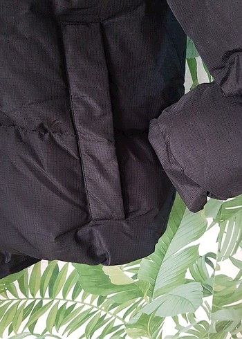 Siyah Cep Detaylı Erkek Kışlık Mont - Görsel 2