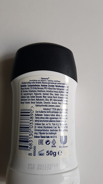 Beden REXONA ROLL ON BAYAN