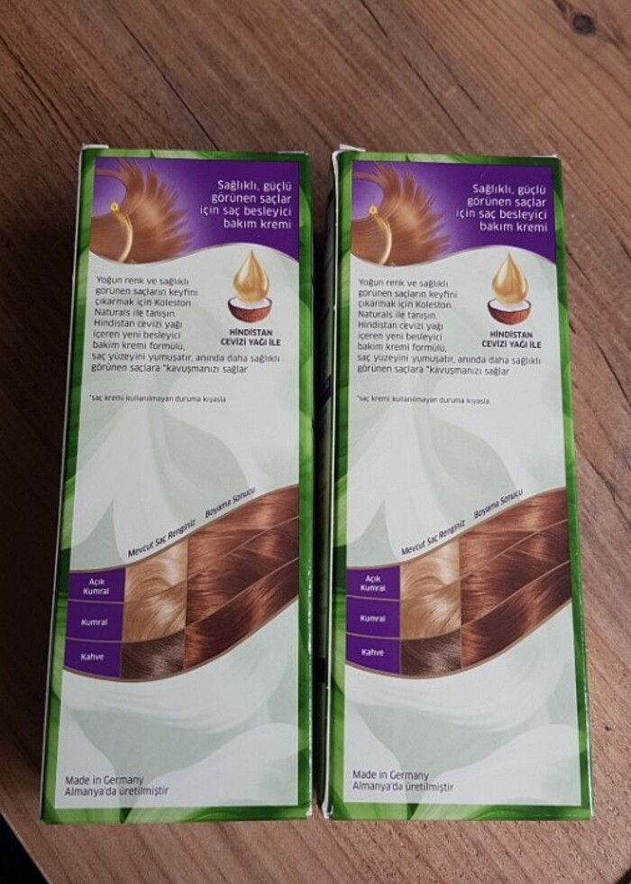 KOLESTON SAÇ BOYASI  - Görsel 3