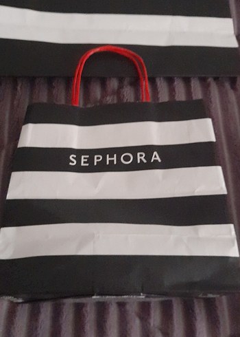SEPHORA Siyah Baskılı Kadın Tote Çanta - Görsel 4