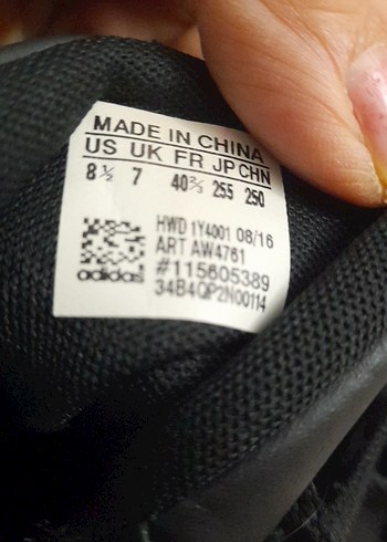 Siyah Adidas Ayakkabı Bağcıkları - Görsel 5