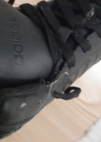 Siyah Adidas Ayakkabı Bağcıkları - Görsel 8