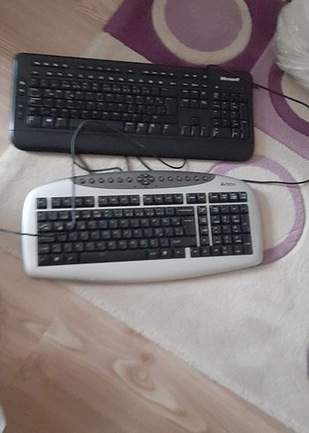 Beyaz Kablolu Klavye - Görsel 2