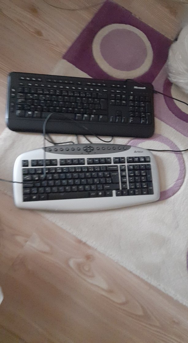 Beyaz Kablolu Klavye - Görsel 2