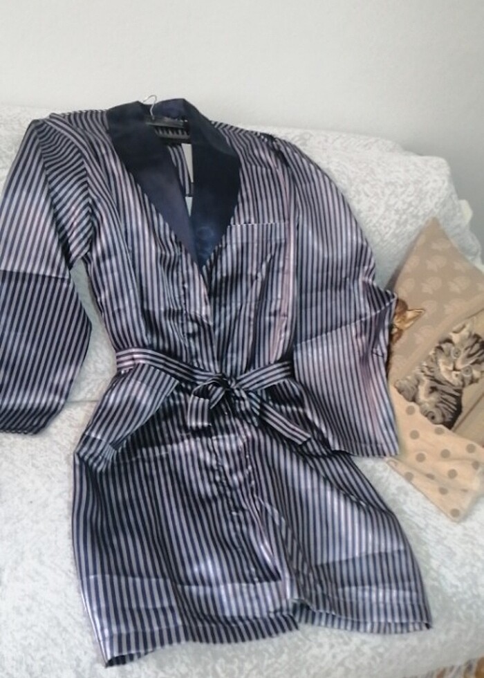 Saten sabahlık - Görsel 5