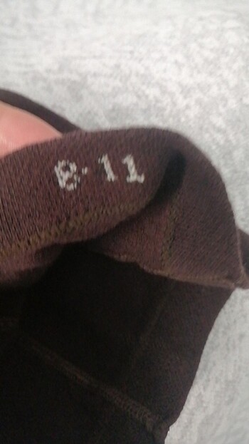 Çocuk yün kilotlu çorap - Görsel 6