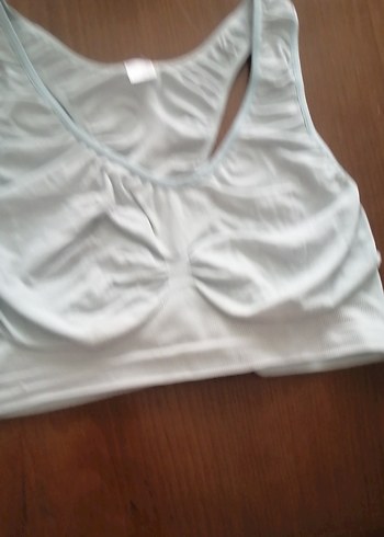 Diğer Mavi Spor Sütyeni Midi Boy Street Wear