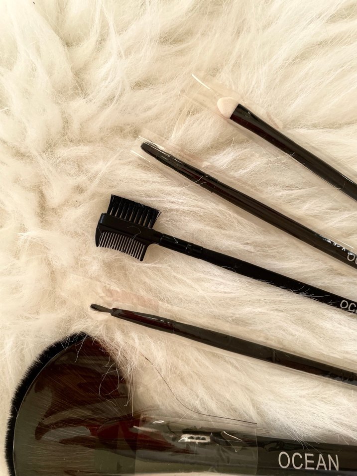 Siyah Makyaj Fırça Seti 5 Parça - Görsel 3