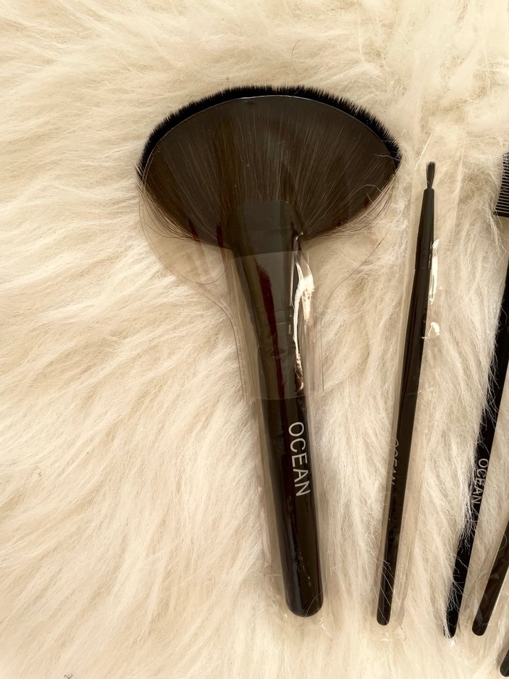 Siyah Makyaj Fırça Seti 5 Parça - Görsel 2