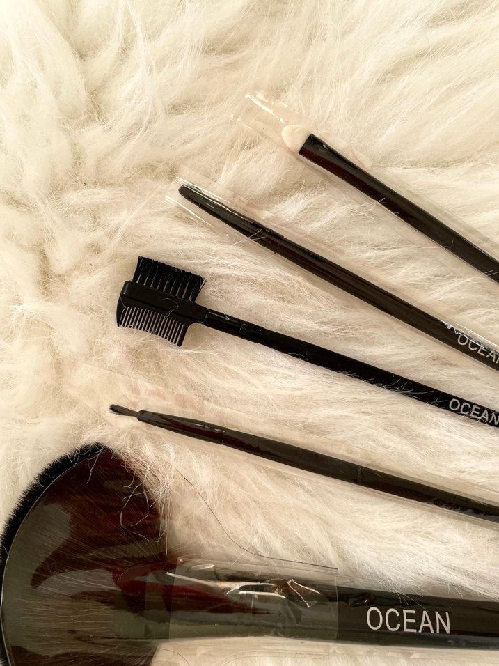 Siyah Makyaj Fırça Seti 5 Parça - Görsel 4