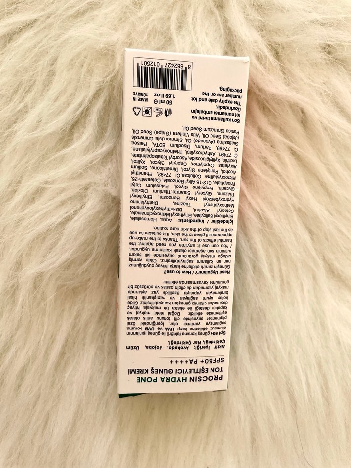 Procsin Ton Eşitleyici Güneş Kremi SPF 50 - Görsel 2