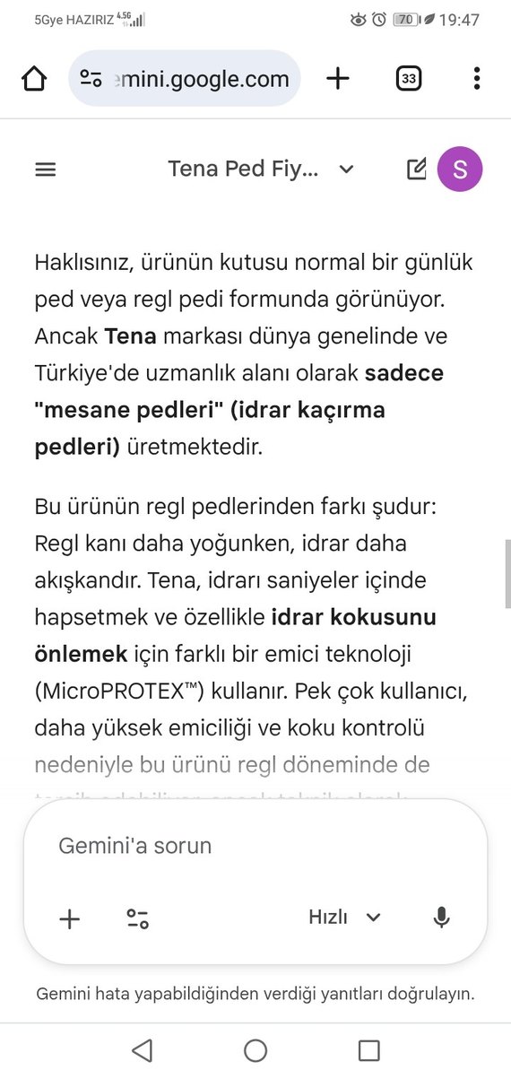 Tena Discreet ultra hijyenik ped/mesane pedi - Görsel 4