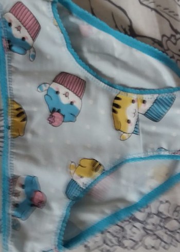 Curomi 2'li Kız Çocuk Baskılı Slip - Görsel 3