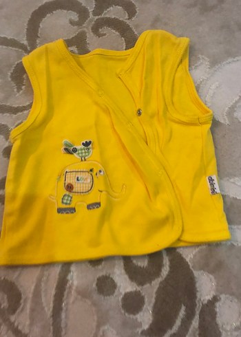 Kız Çocuk Düğmeli Triko Yelek - Görsel 4