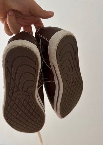 Kahverengi Parlak Bağcıklı Spor Ayakkabı - Görsel 2