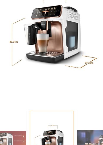 Beden Renk Philips LatteGo Espresso Kahve Makinesi