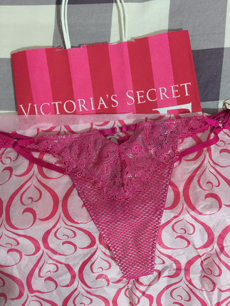 Victoria's Secret FuşyaM-L beden Tanga Külot (sıfır, etiketli) 