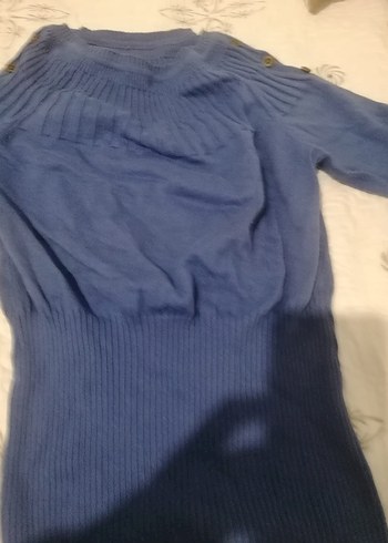 Mavi Kadın Triko Uzun Kollu Kazak - Görsel 3